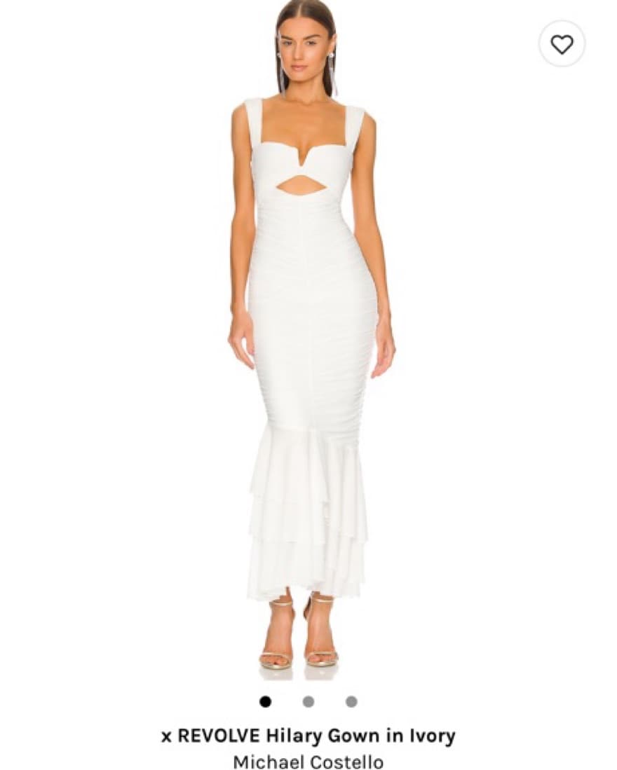 Hilary gown Ivory Dress Michael Costello - Image 1
