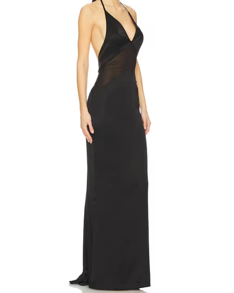 REVOLVE Adelajda Gown in Black  - Image 2