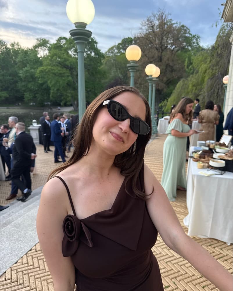 Sandy Liang Chocolate Brown midi  - Image 1