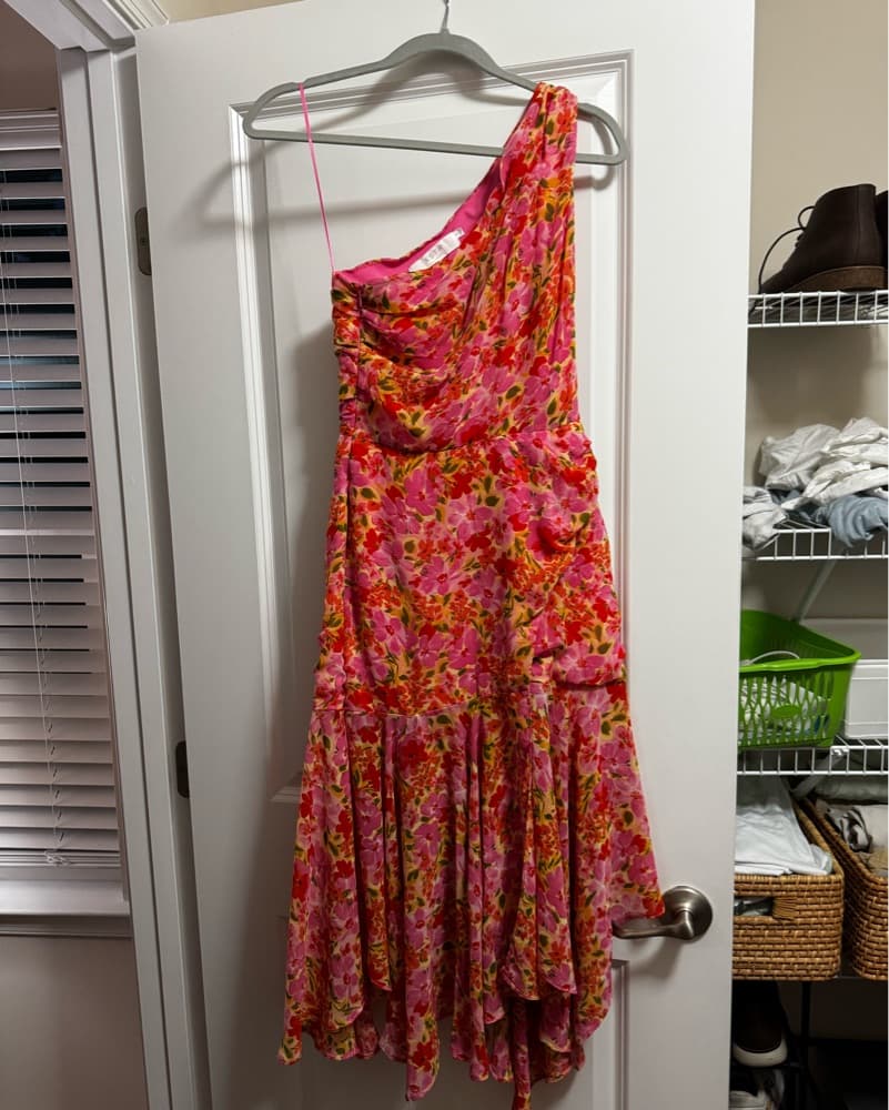 ASTR The Label Pink Floral Dress - Image 4
