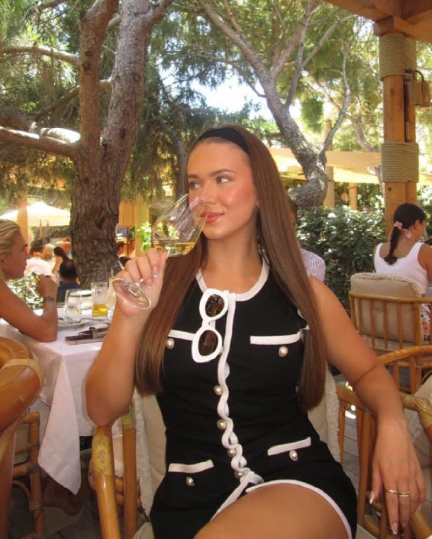 SAME Grace Dress Black Stretch Knit - Image 3