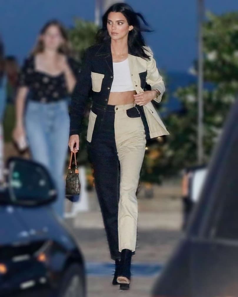 Paris Georgia Two Tone Jeans - Image 1