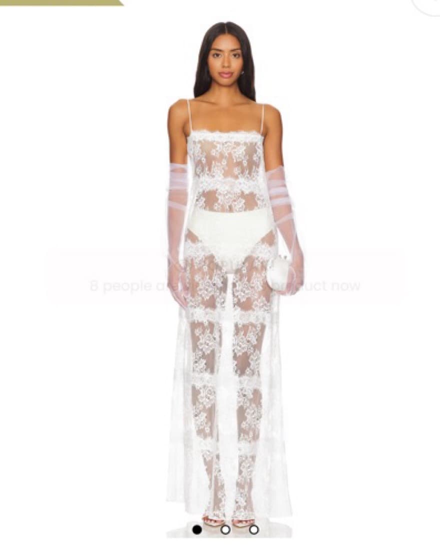 x Maggie MacDonald Millie Sheer Maxi  - Image 2