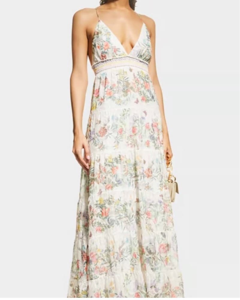 Alice And Olivia Karolina Floral Maxi  - Image 1