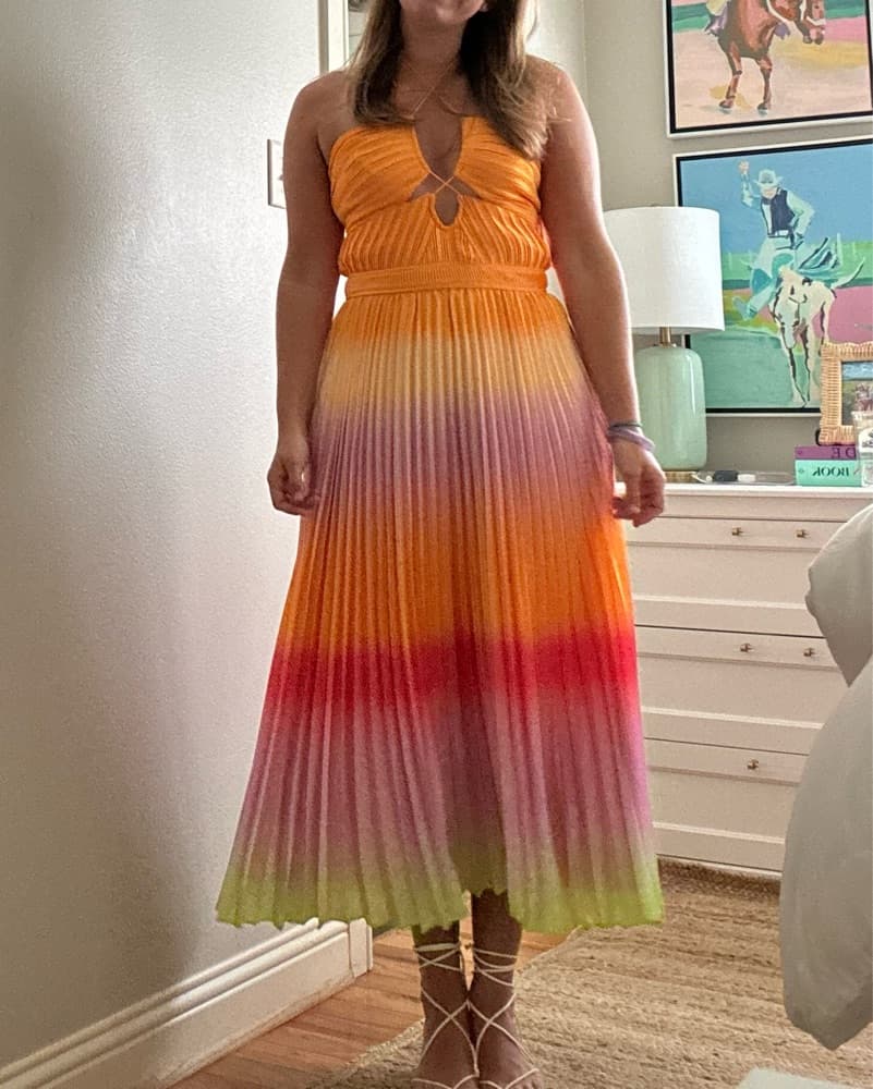 Johnathan Simkhai Annita Halterneck Dres - Image 3