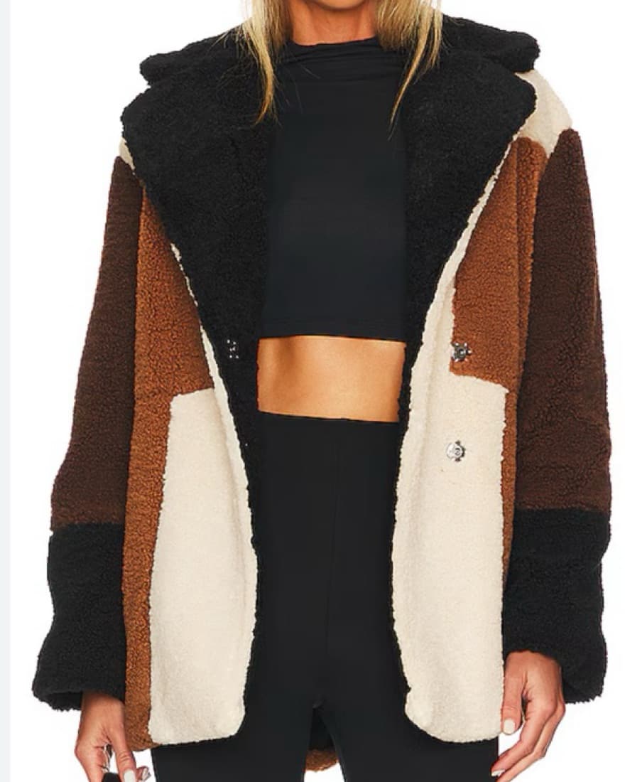 Steve Madden Willow Color Blocked Fleece - Image 1