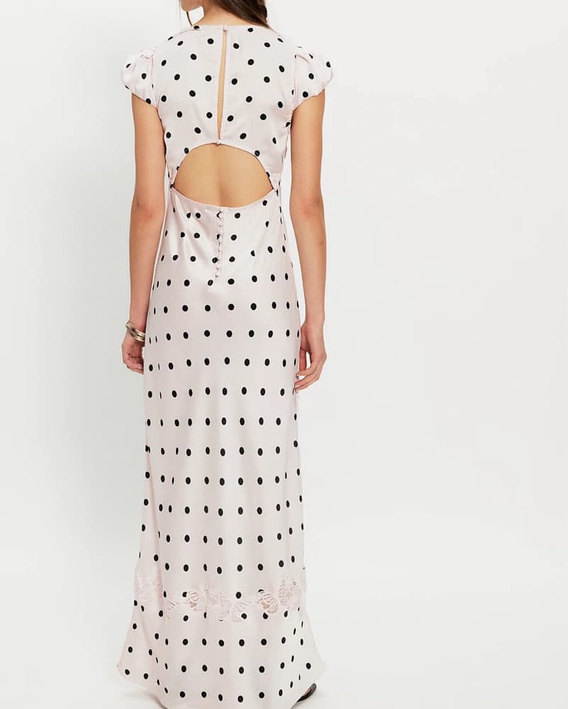 Free People Polka Dot Maxi Dress - Image 2