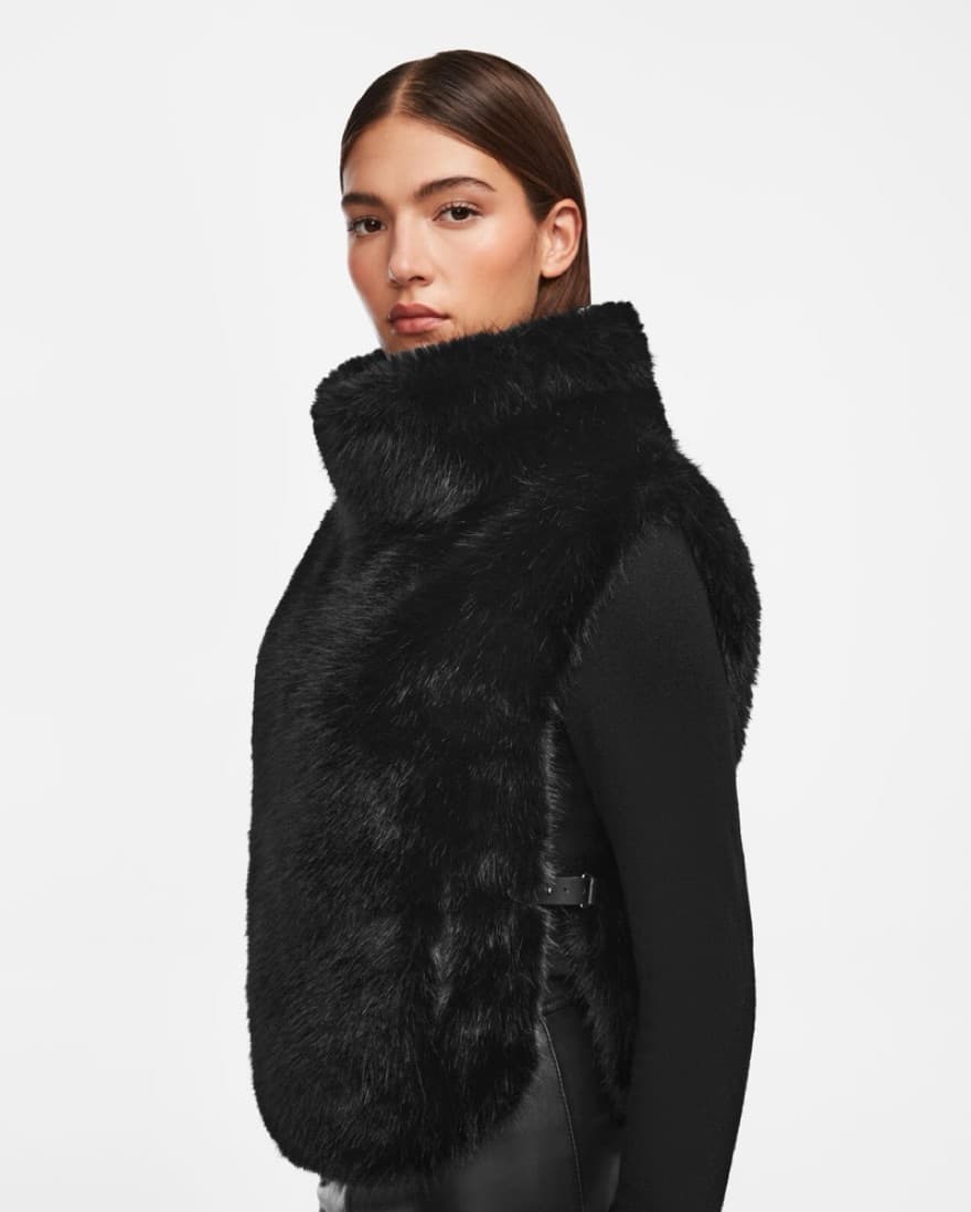 Rudsak Luxurious Faux Fur Dickie Vest  - Image 1