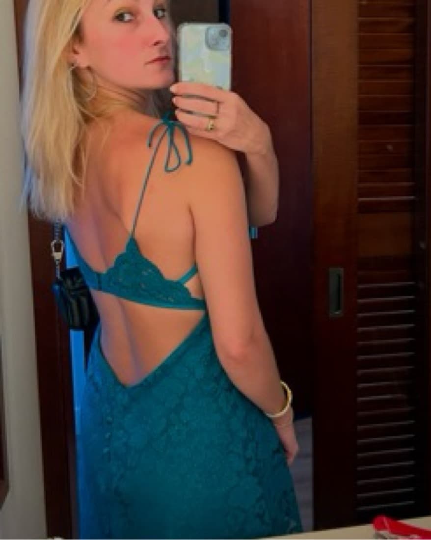 Green Sparkle For Love And Lemons Dress - Image 2