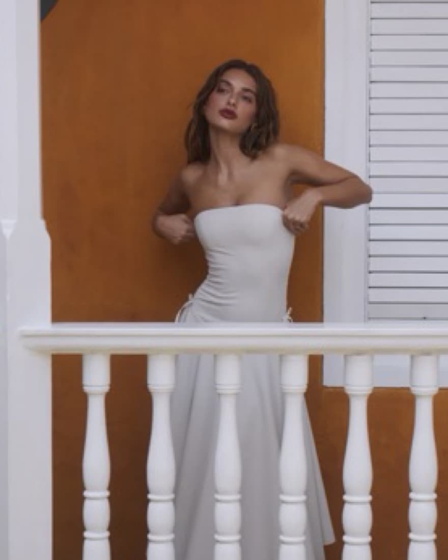 Amelie Teje Ivory Dress - Image 1