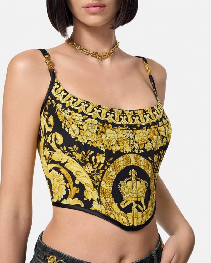 Versace - LA COUPE DES DIEUX CORSET TOP - Image 1