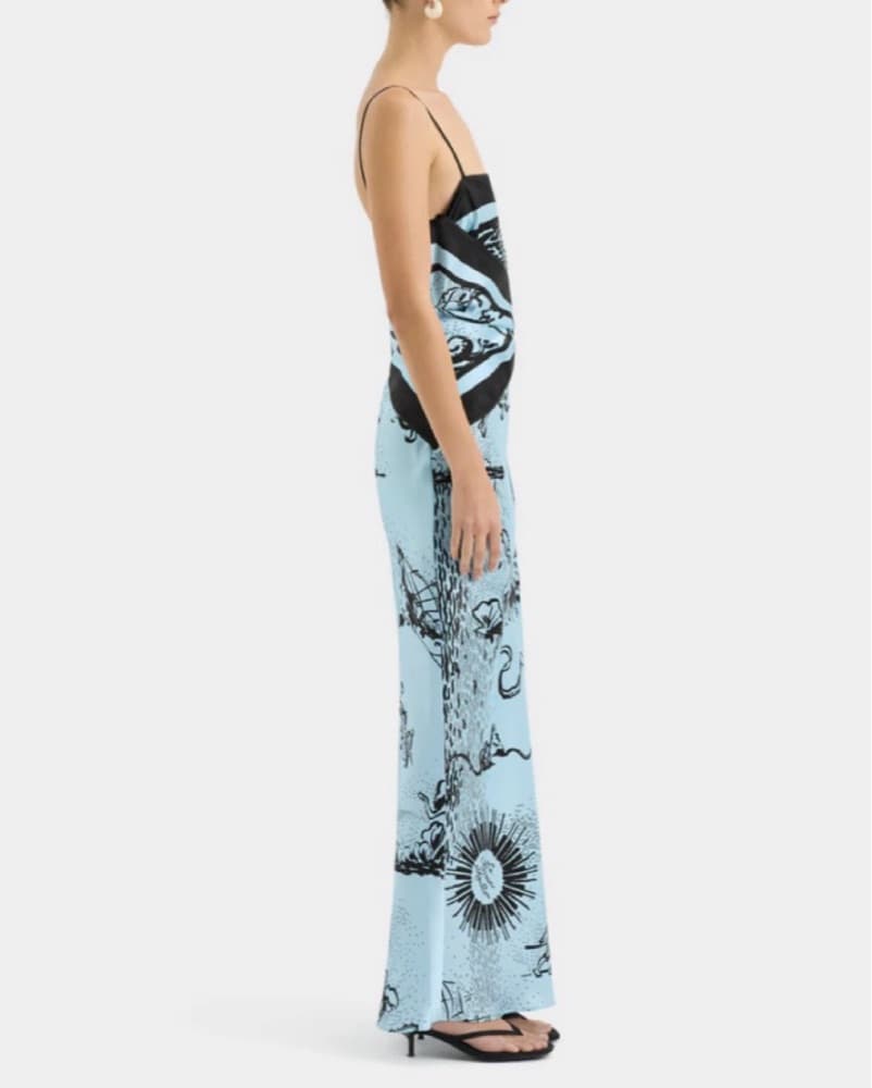 Sir The Label Dreamwood Scarf Maxi Dress - Image 3