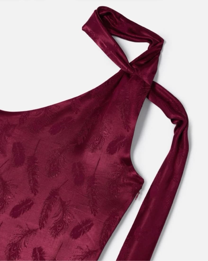 Sophie & Lucie Red One Shoulder Dress - Image 4
