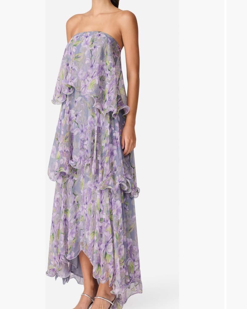 Elliatt Milena Floral Tiered Dress - Image 2