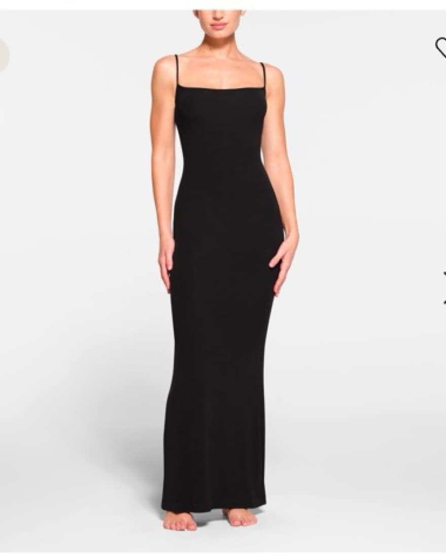 Skims Long Soft Lounge Dress - Image 1