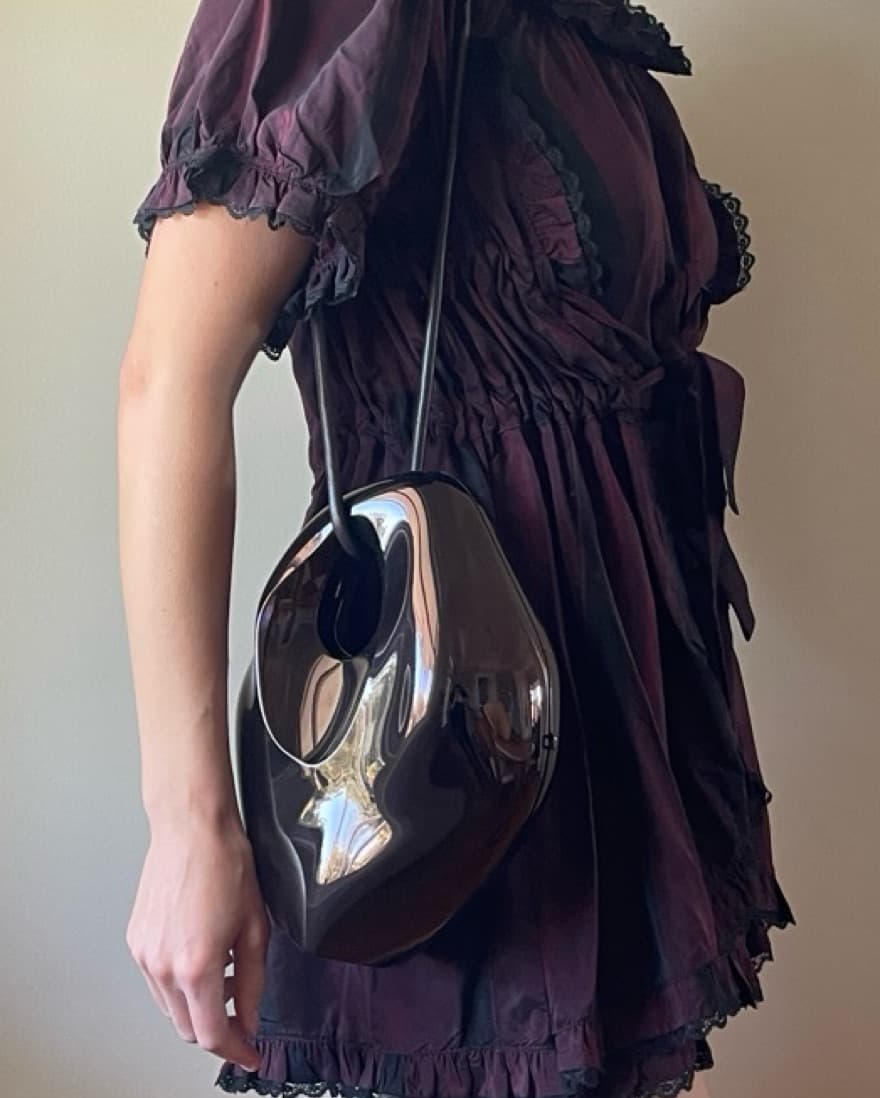 Published By Aubergine Chrome bag - Image 5