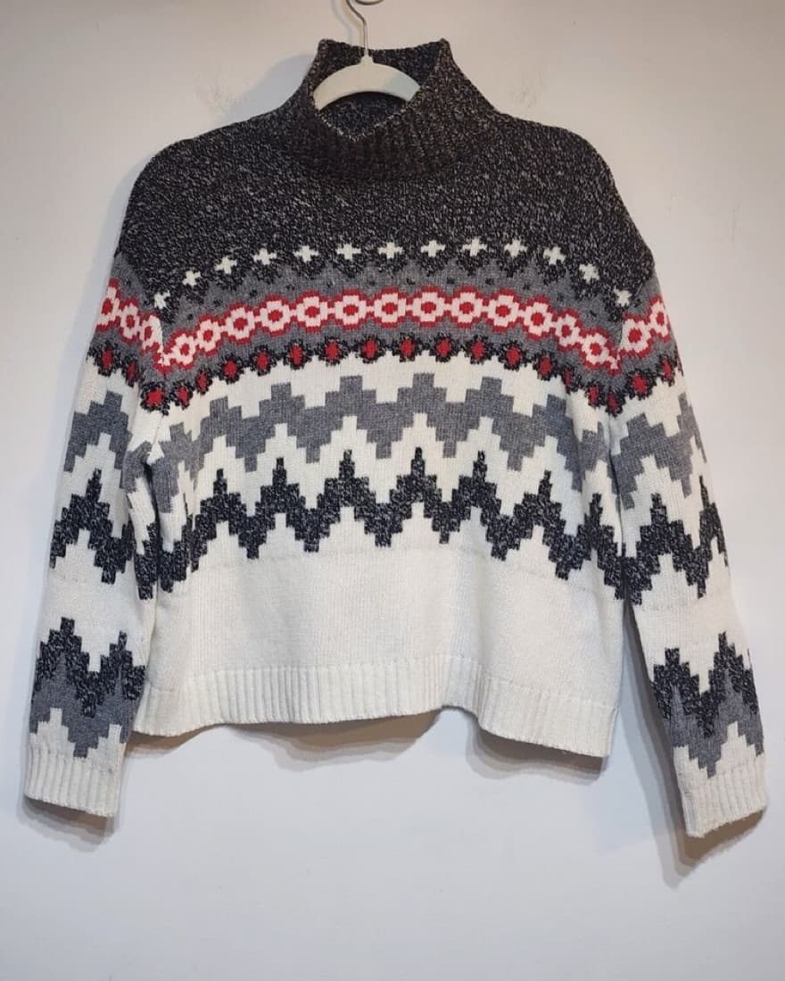 Max Mara Fair Isle Sweater - Image 2