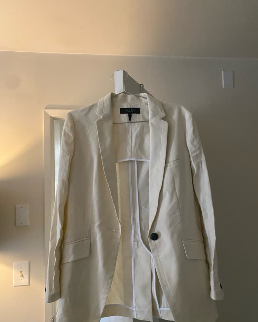 Rag & Bone Margot Linen Blazer - Image 2