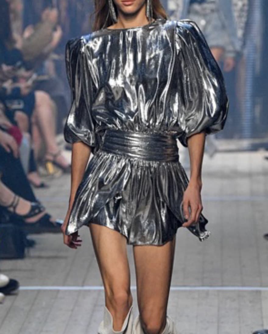 Isabel Marant Kira Metallic Skirt - Image 1
