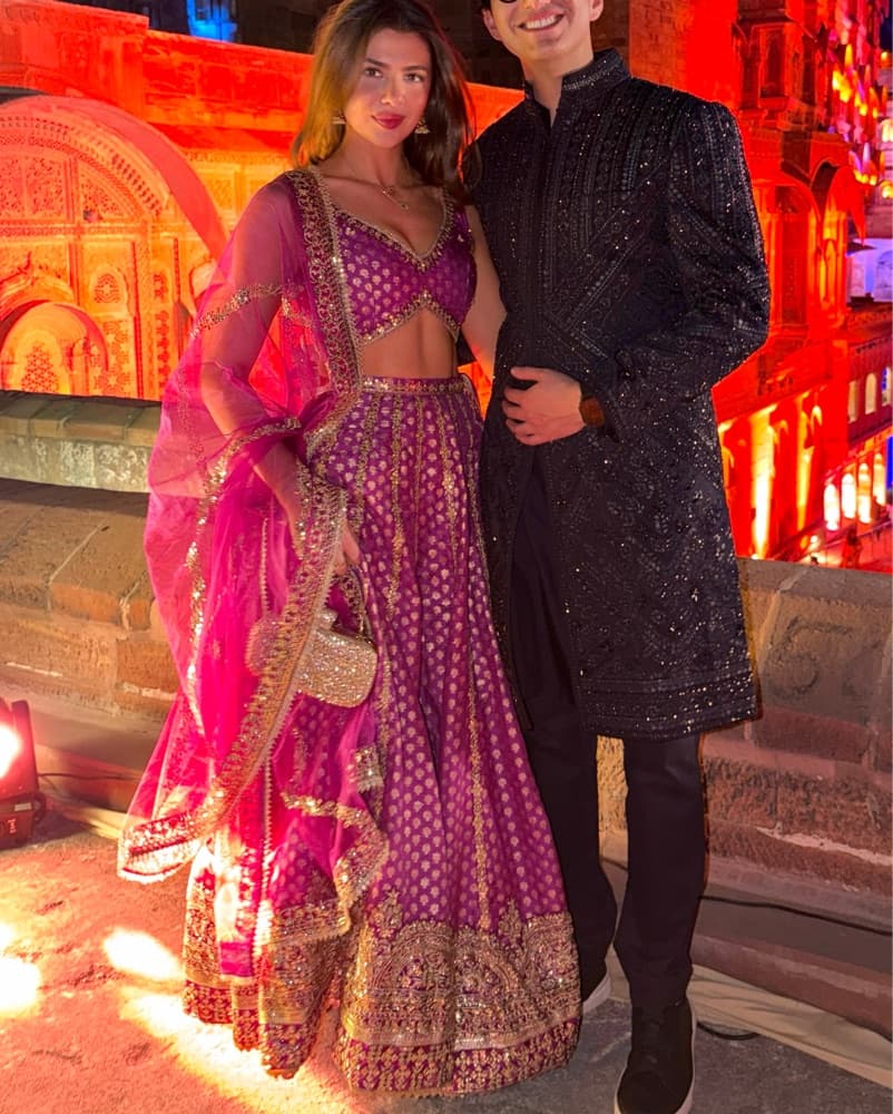 Lashkaraa Purple Lehenga  - Image 1