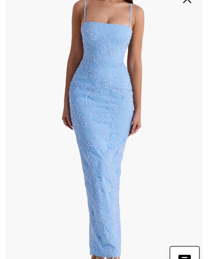 HOUSE OF CB Eva Floral Lace Gown - Image 1