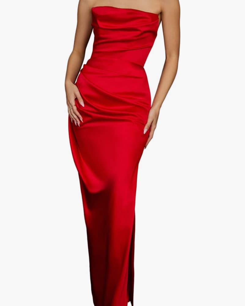 House of CB • Adrienne Strapless Gown - Image 5