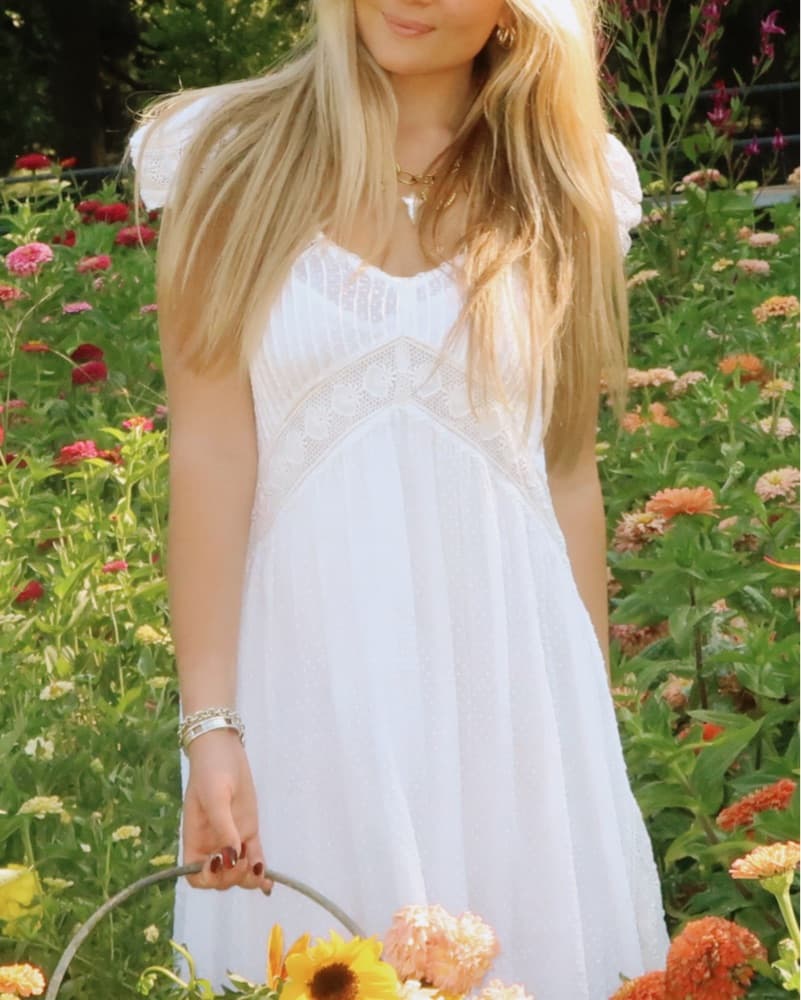 Loveshackfancy Lace Maxi - Image 1