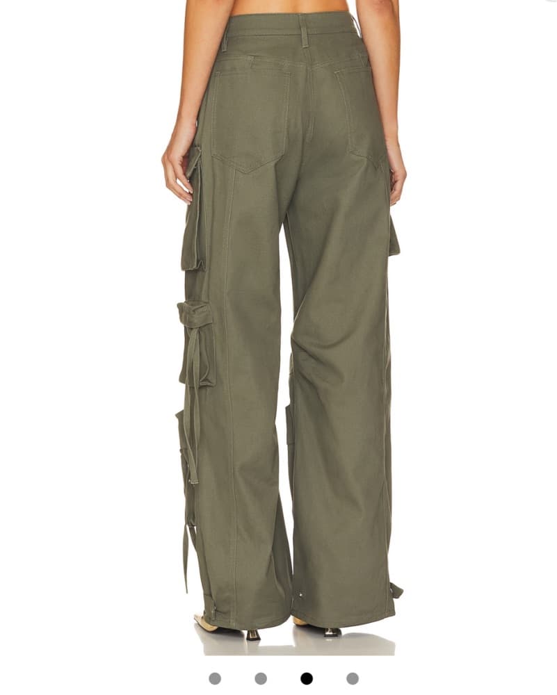 Olive Cargo Pants - Revolve - Image 3