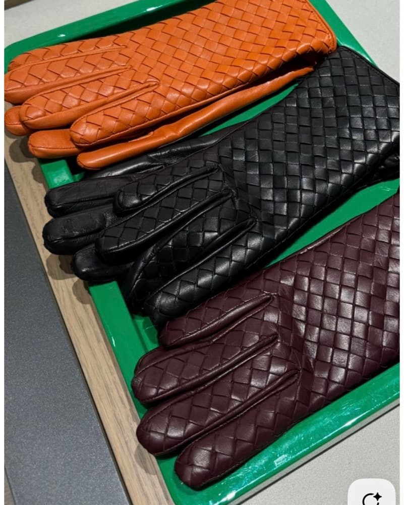 Bottega Leather Gloves DUPE - Image 1