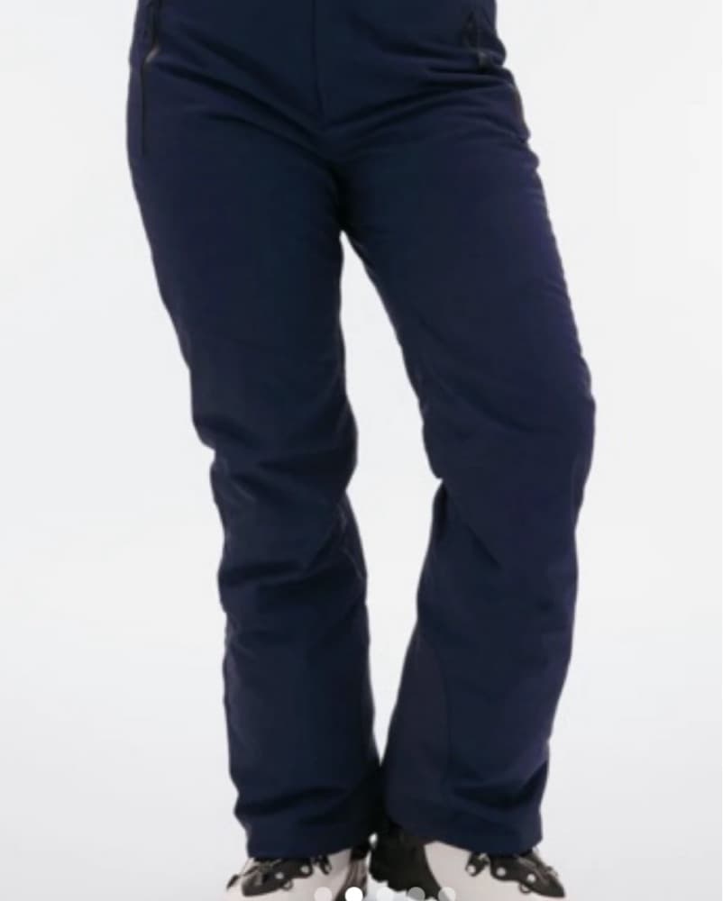 Sleek Navy Blue Ski Pants - Image 2