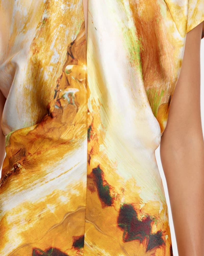 Abstract Print Maxi Dress Acler - Image 4