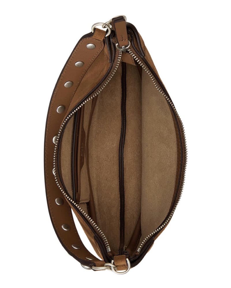 Ralph Lauren Polo ID Studded Suede Bag - Image 6
