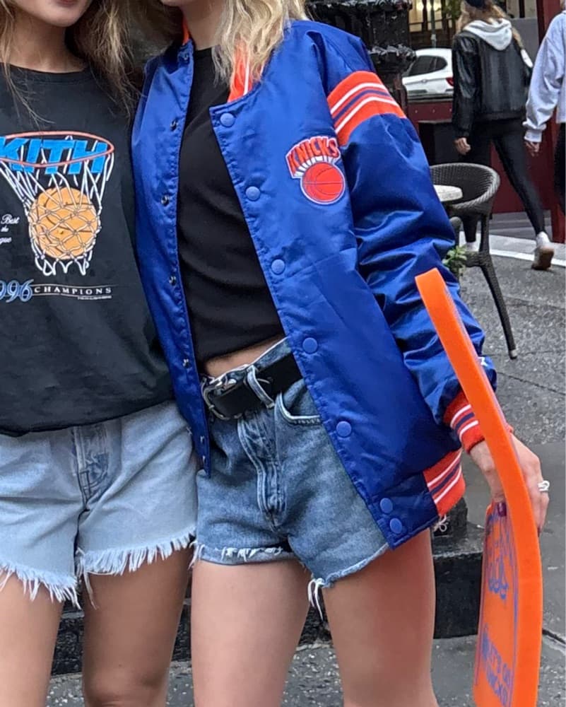 Knicks Bomber Jacket - Image 3