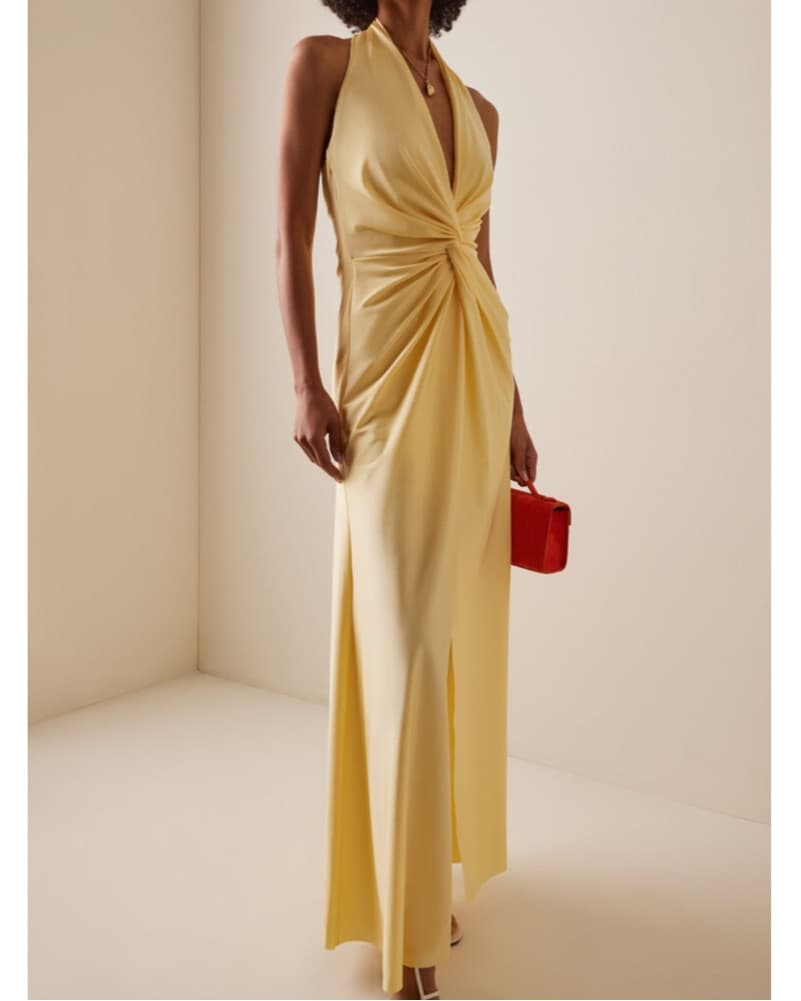 Andres Otalora Mendra Jersey Maxi Dress - Image 2