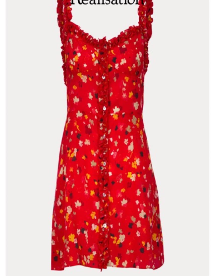 The Julia Mini Dress In Rouge Fluer - Image 1
