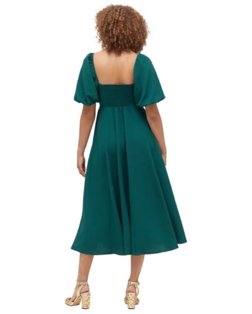 Hill House Home Matilda Dress Green - Image 3