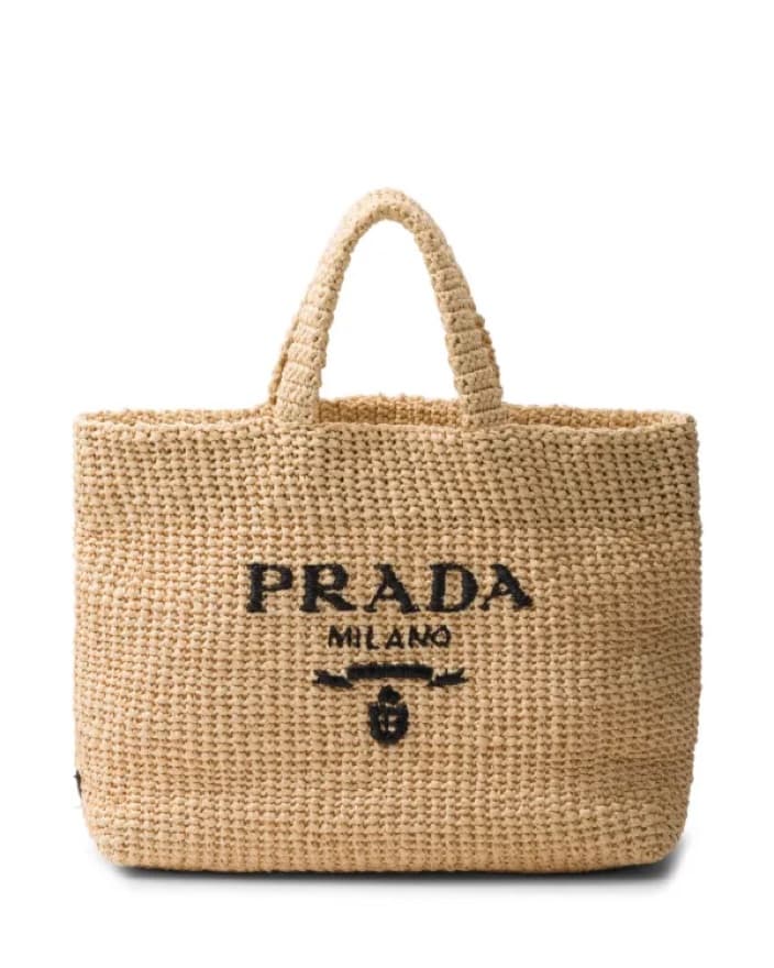 Authentic XL Prada Corchet bag  - Image 1