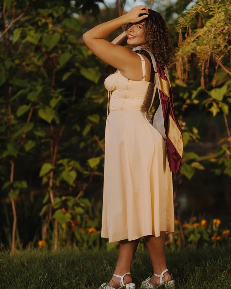 Yellow House Of CB Midi Dress - Image 3