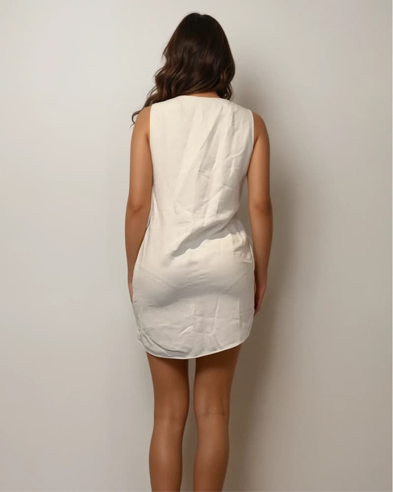 Pucci White Chain Mini Dress - Image 2