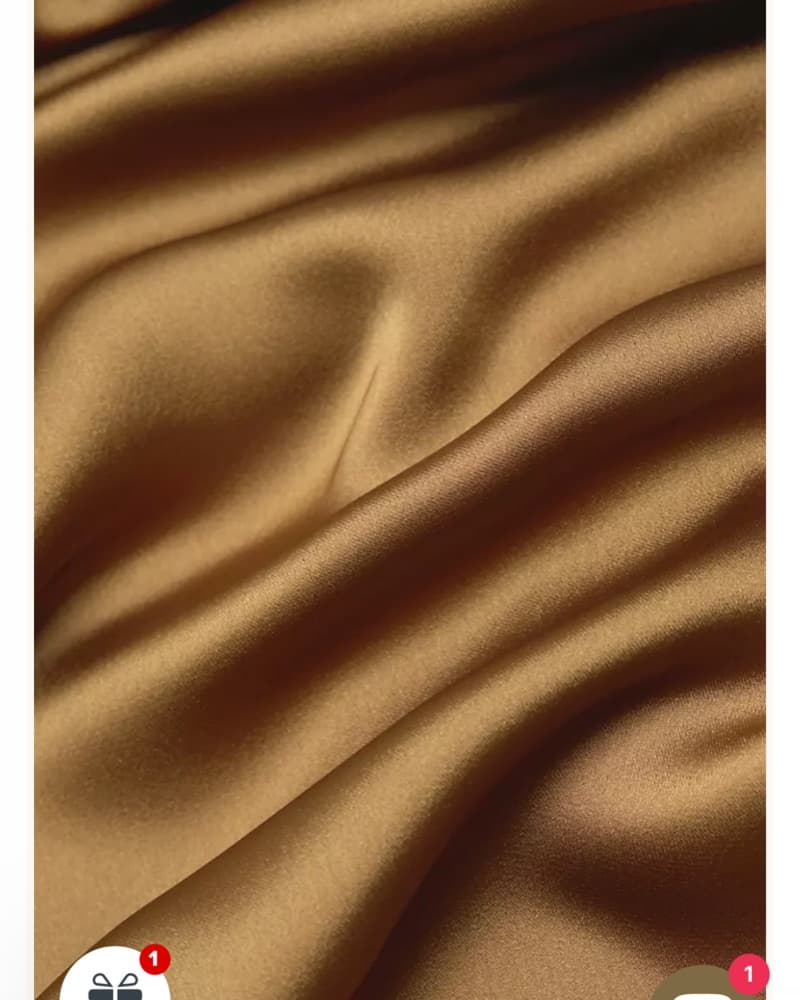Silk cowl Neck Gown Bronze  - Image 4