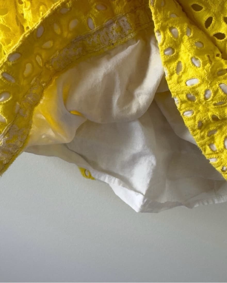 Lilly Pulitzer Vibrant Yellow Lace Dress - Image 6