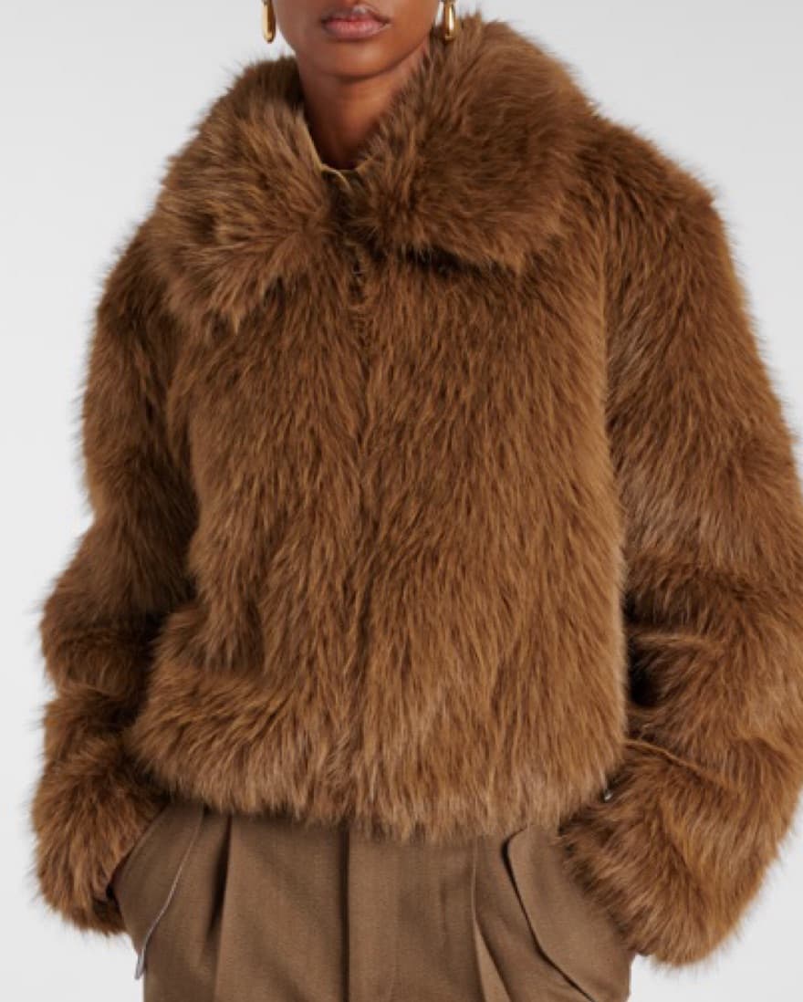 Frankie Shop Fur Jacket - Image 3