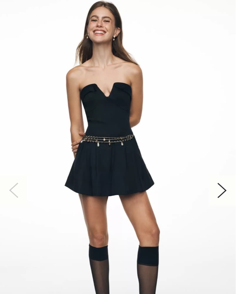 Mini Black Romper - Image 3
