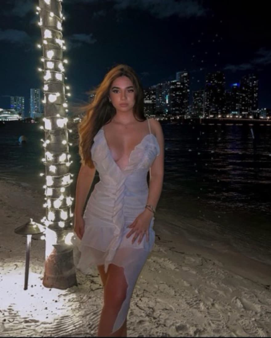PrettyLittleThing Cream Ruffle Dress - Image 3