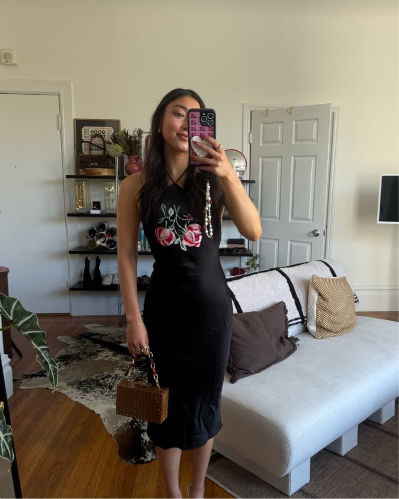 Realisation Par silk midi Dress - Image 1