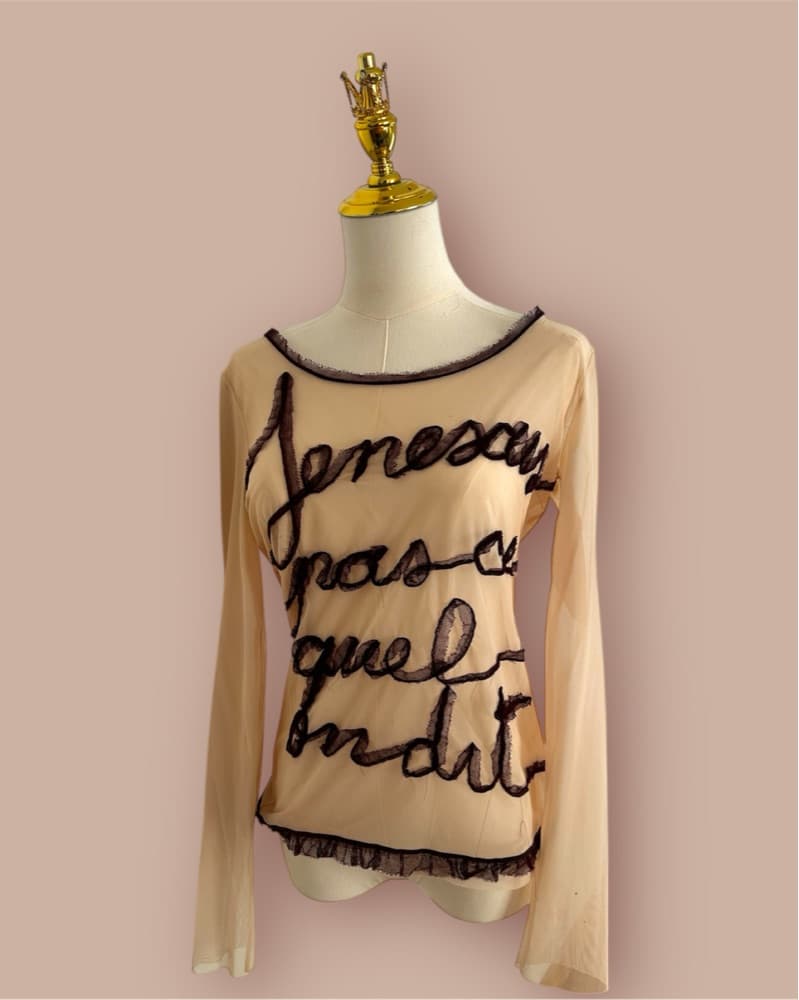 JOHN PAUL GAULTIER RARE VINTAGE TOP - Image 1