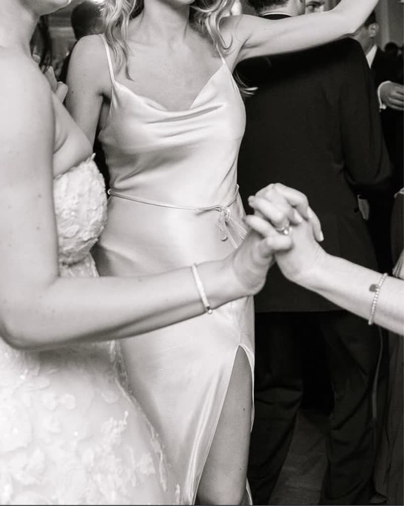 Off White Silk Shana Joy Gown - Image 2