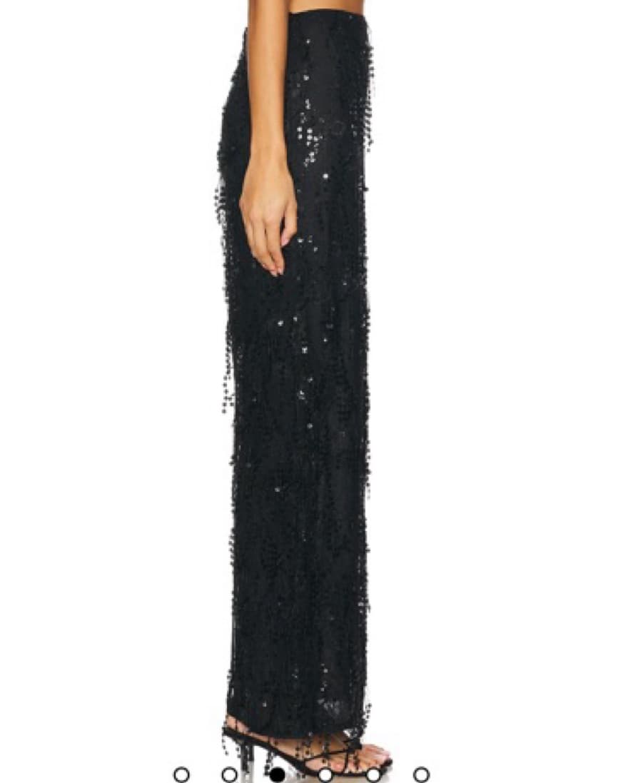 House Of Harlow Black Maxi Skirt  - Image 4