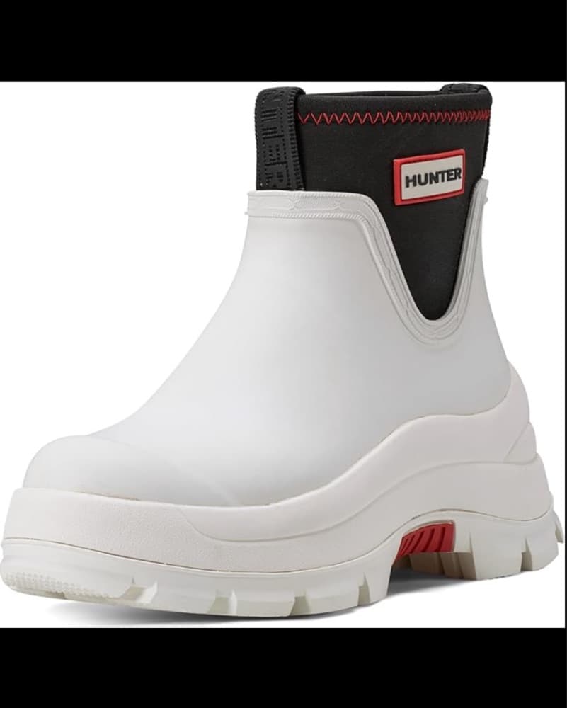 Hunter White Eloise Rain Boots  - Image 2