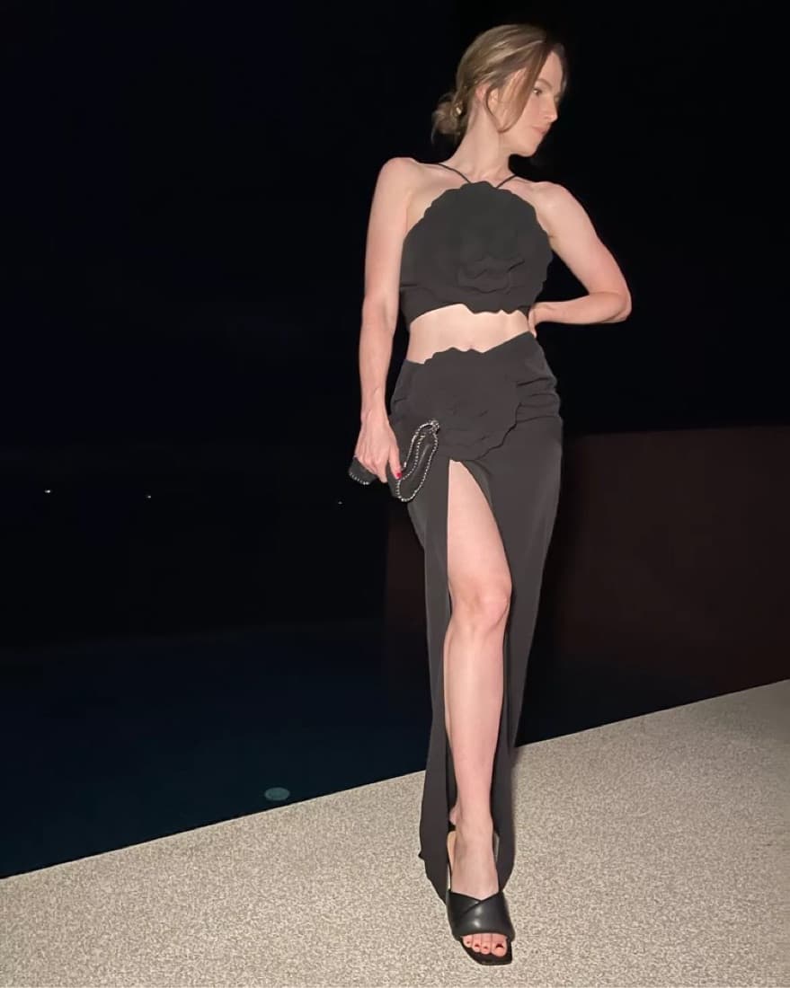Lovers & Friends Black Flower Gown - Image 5